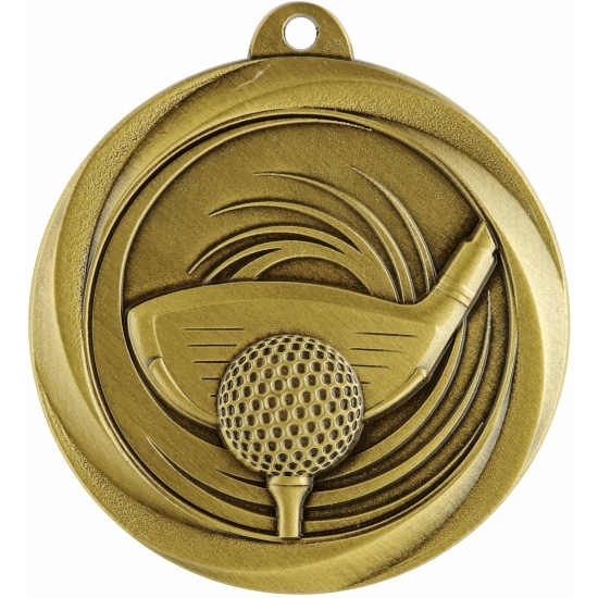 Golf Medal Gold – Ascot Vale Sports & Trophies